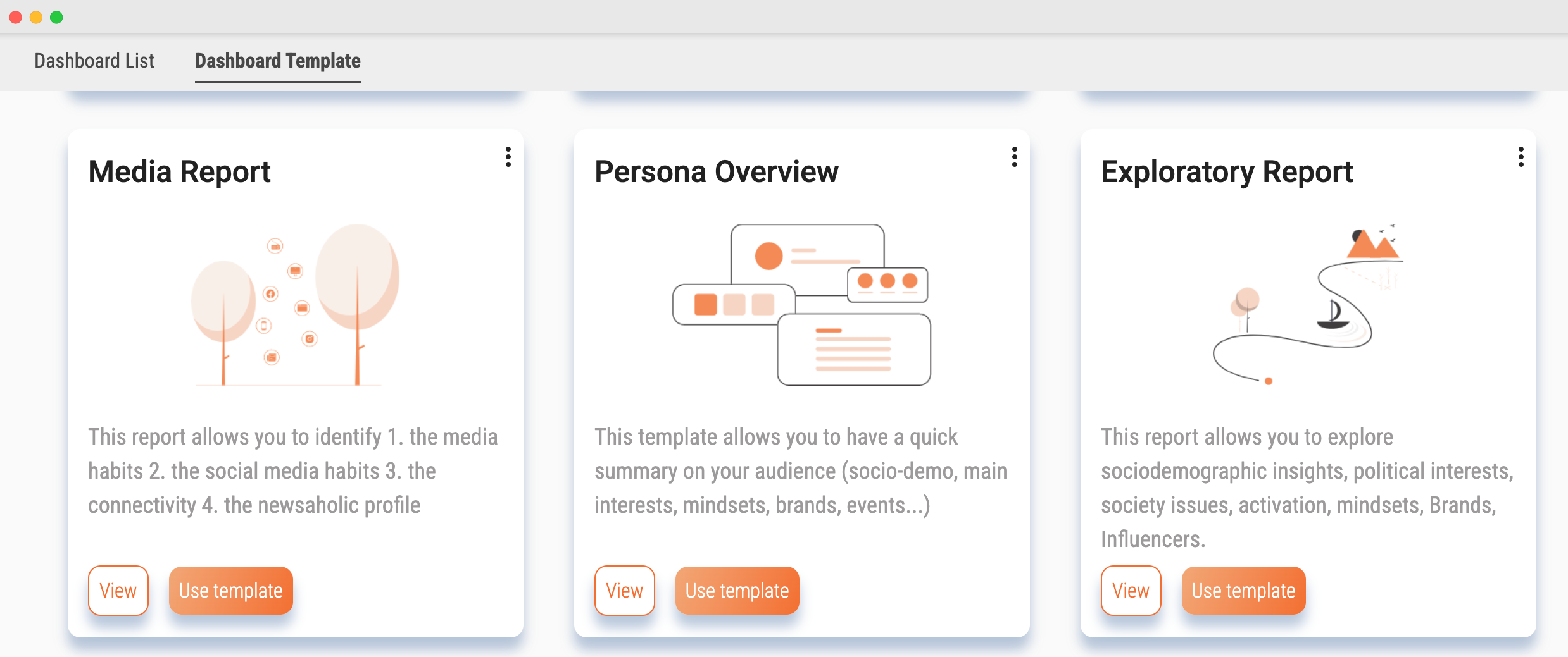 Audiense blog - SOPRISM: crea y comparte informes personalizados