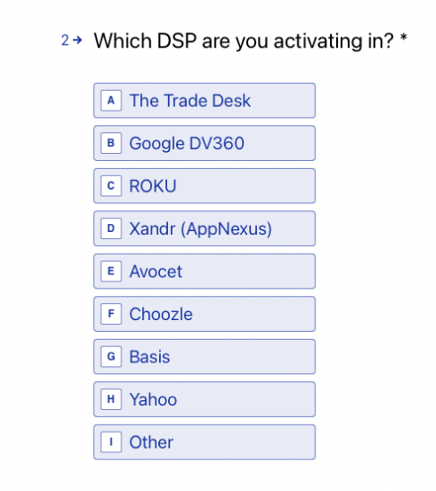 Audiense blog - Typeform for Audiense Insights DSP integration