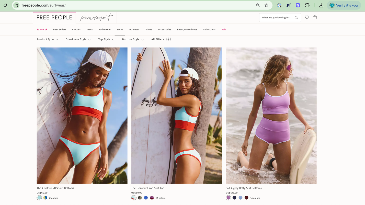 Audiense blog - image - freepeople.com
