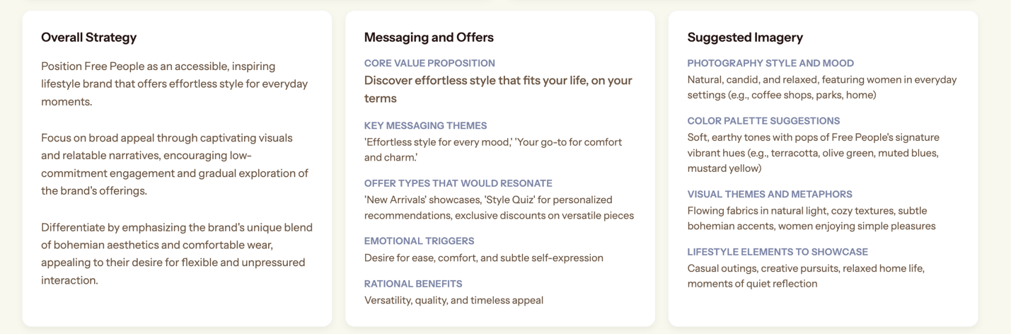 Audiense blog - image - "the casual engaged" segment - content strategy suggestions