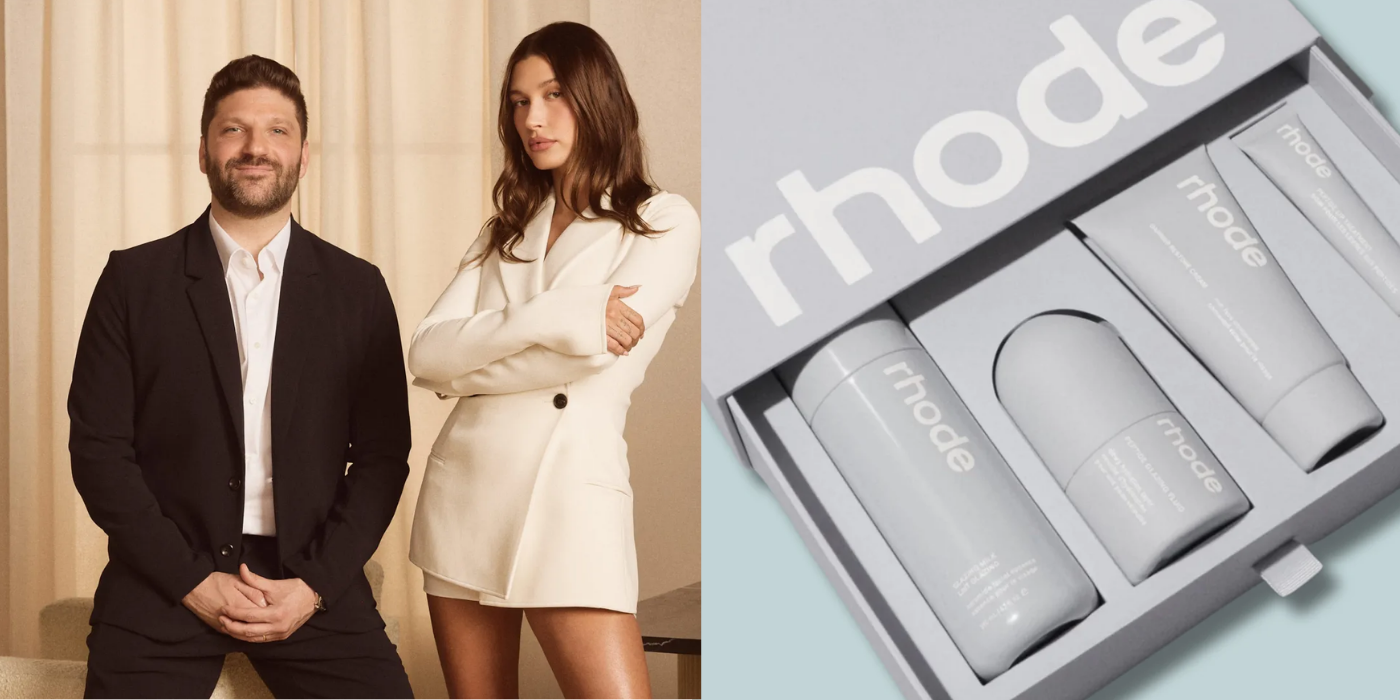 Audiense blog - image -  Hailey Bieber & Michael Ratner