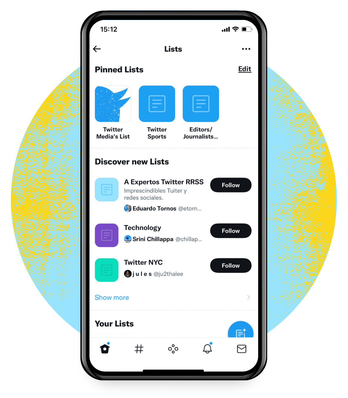 Audiense blog - listas de Twitter
