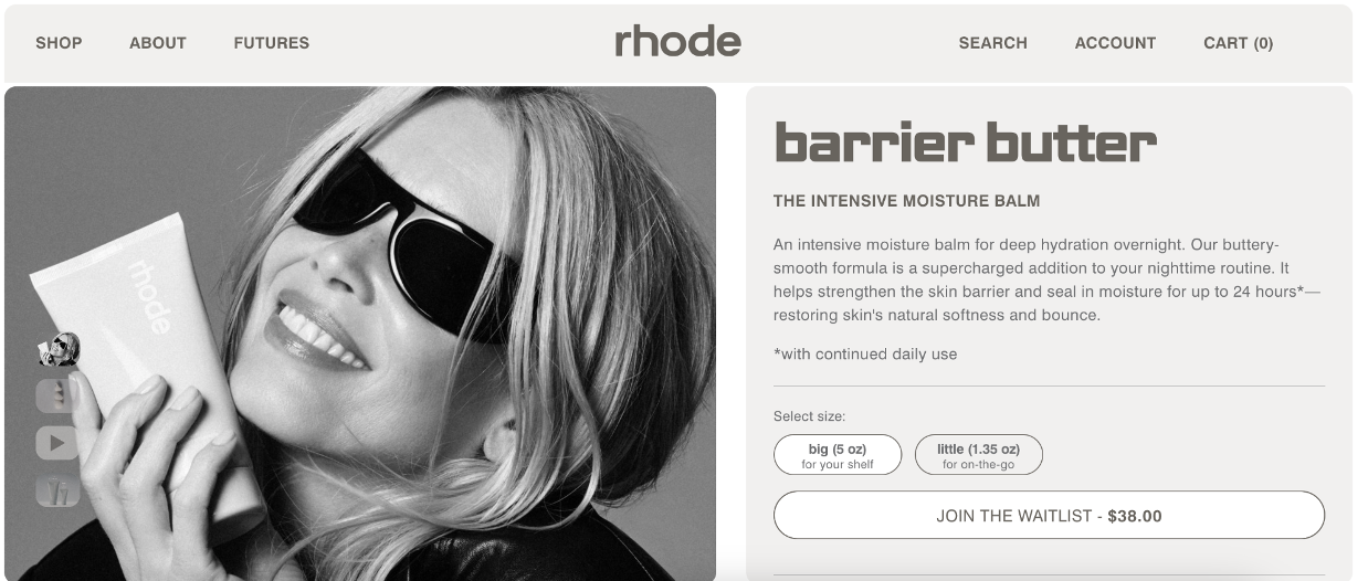 Audiense blog - image - Rhode waitlist