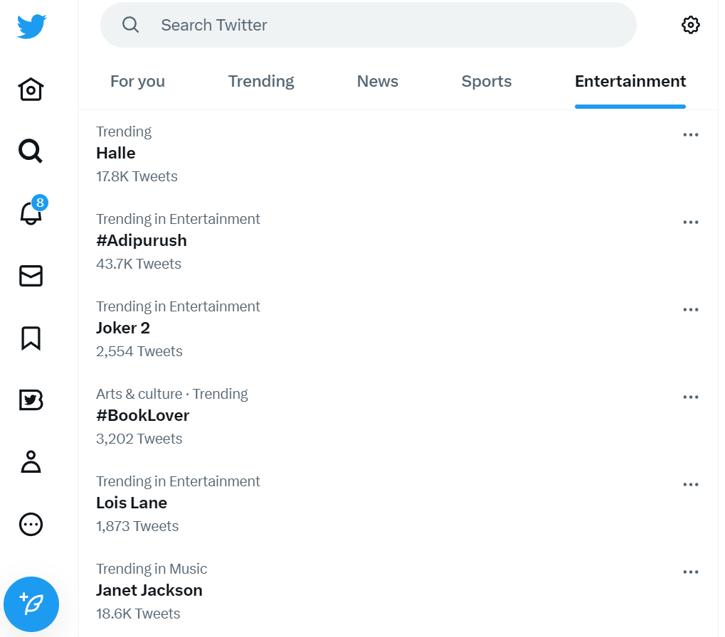Audiense blog - búsqueda en Twitter